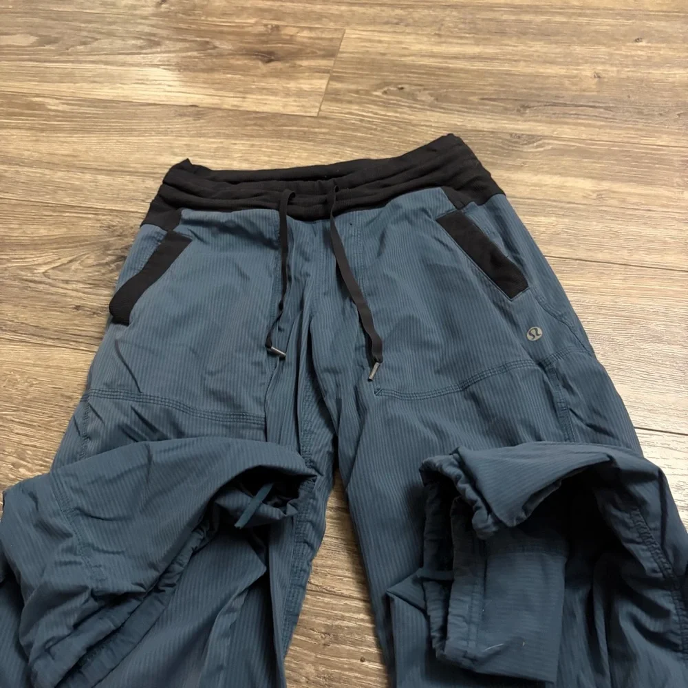 Lululemon Dance Studio *Double Lined Mid-Rise Pant 30” (Alberta Lake) Size 2